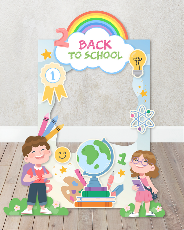 Back to School Characters/Custom PROPS Cutouts in Foam Board for Birthday Parties, Back to School Character  Decorations, Backdrops any theme.