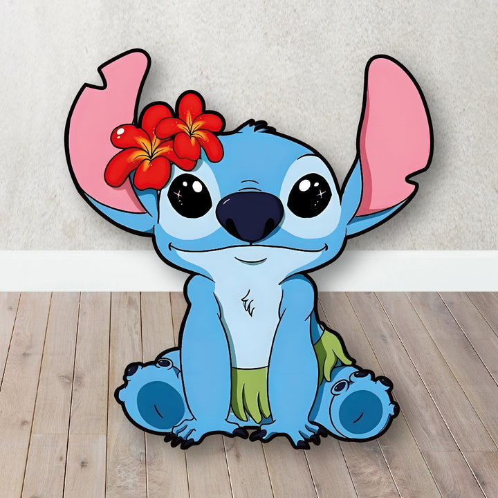 Party Backdrops, Background in Foam Board, Inspired Stitch Decorations for Birthdays Lilo Themed party background .Items sold Separately