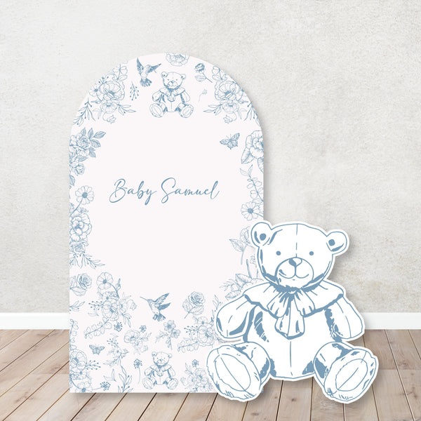 Pink|Blue Toile Vintage Backdrops, Welcome Signs, Props for Baby Showers,Weddings| Custom Toile Print. Items sold Separately