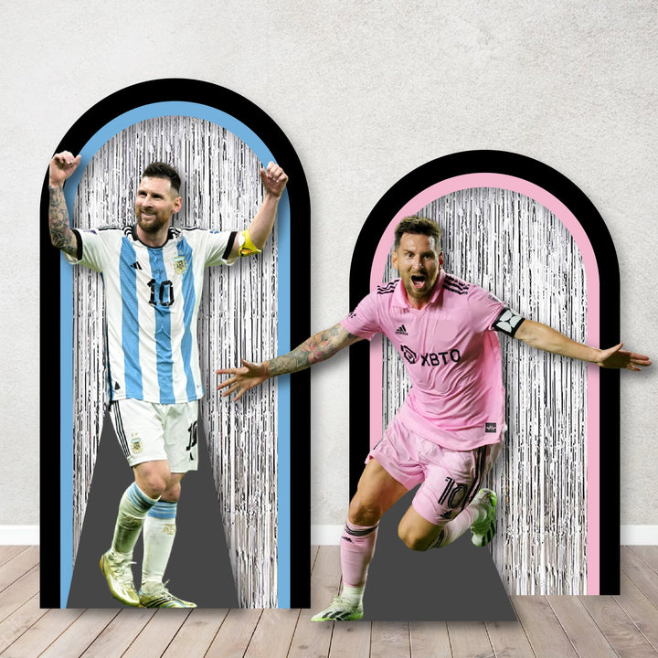 LIONEL MESSI Inspired Backdrop, Props, Life-Size Messi Prop. Soccer Birthday.Messi Themed Event.Messi Background, Items sold Separately