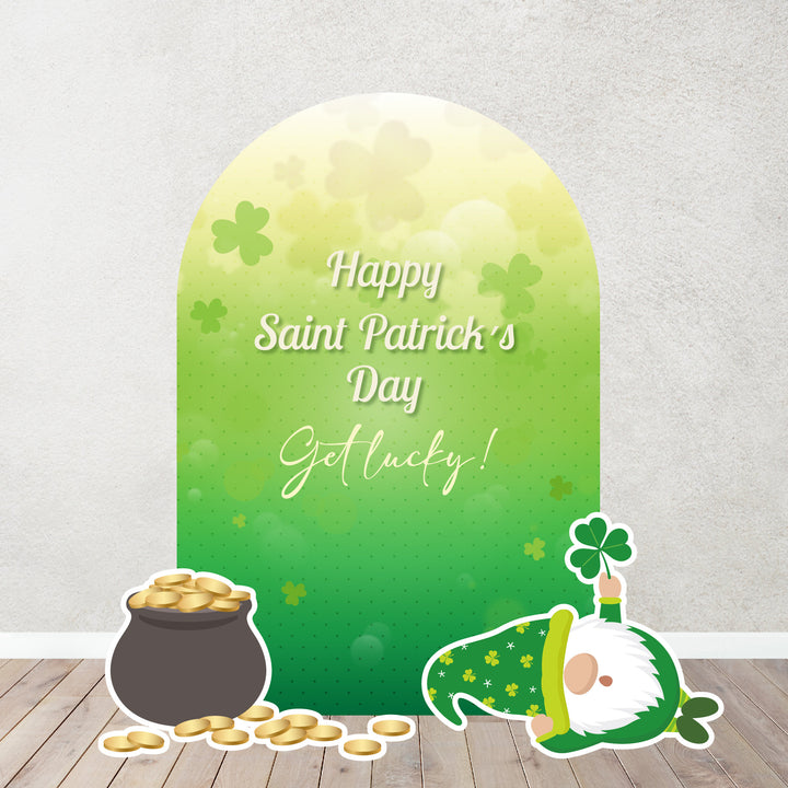 St Patrick's Day Party Decor, Backdrops, Lucky One Party Decor Foam Board St Paddy's | Our lucky charm gender reveal Items sold Separately