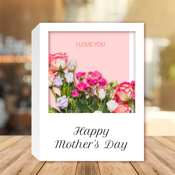 Mother's Day Backdrops,Props for Mothers Day,I love you Mom yard sign,Happy Mothers day sign, Prop in Foam board| Flower Box in Foam board