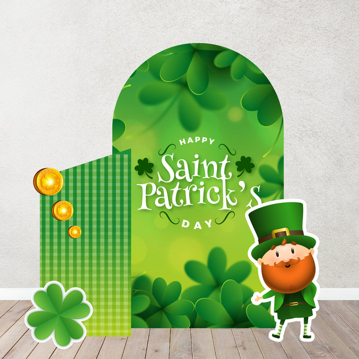 St Patrick's Day Party Decor, Backdrops, Lucky One Party Decor Foam Board St Paddy's | Our lucky charm gender reveal Items sold Separately