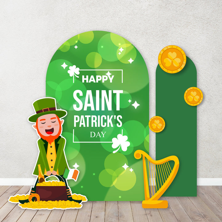 St Patrick's Day Party Decor, Backdrops, Lucky One Party Decor Foam Board St Paddy's | Our lucky charm gender reveal Items sold Separately