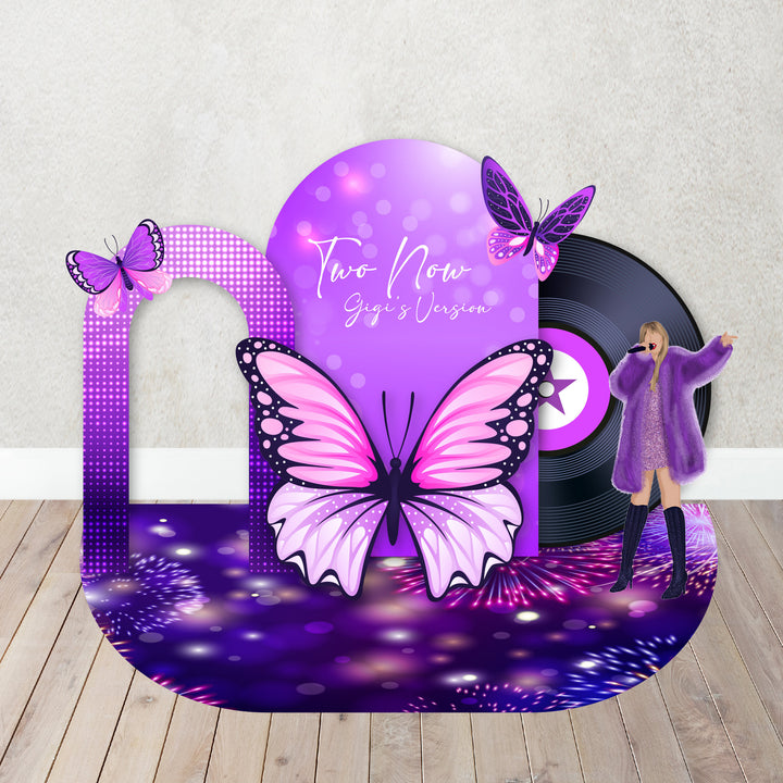Custom Birthday Party Backdrops- Cut outs-Coachella-Kitty-Rollerskating - Selena Bidi-Elena- Girl Superhereo -Taylor Swift Sold Separately