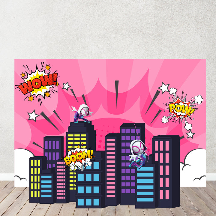 Custom Birthday Party Backdrops- Cut outs-Coachella-Kitty-Rollerskating - Selena Bidi-Elena- Girl Superhereo -Taylor Swift Sold Separately